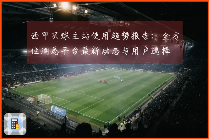 西甲买球主站使用趋势报告：全方位洞悉平台最新动态与用户选择
